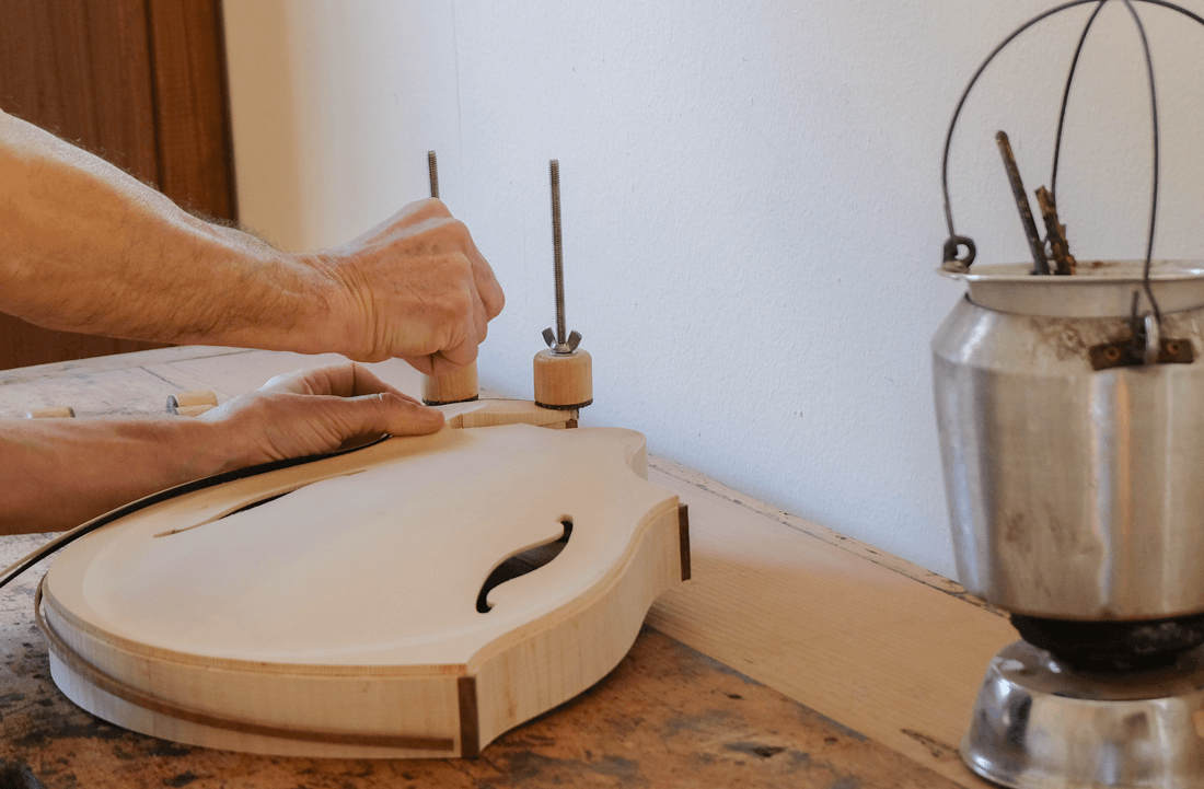 about 3 mandolin glue varnish